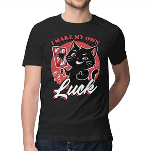 Black Cat Mirror Luck