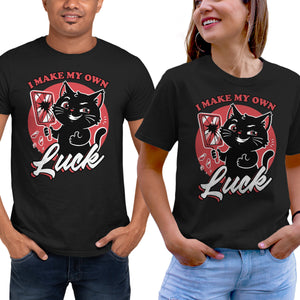 Black Cat Mirror Luck