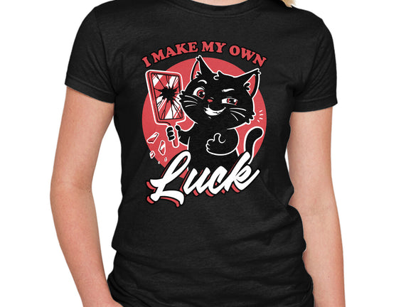 Black Cat Mirror Luck