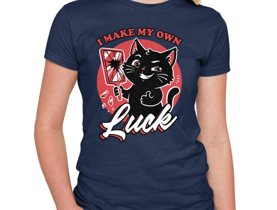 Black Cat Mirror Luck