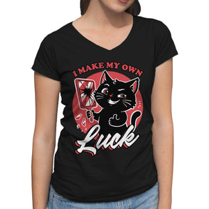 Black Cat Mirror Luck