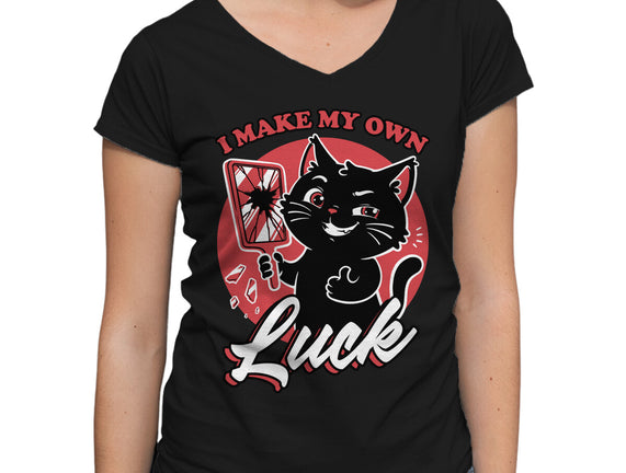 Black Cat Mirror Luck