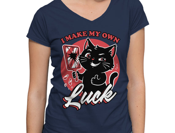 Black Cat Mirror Luck