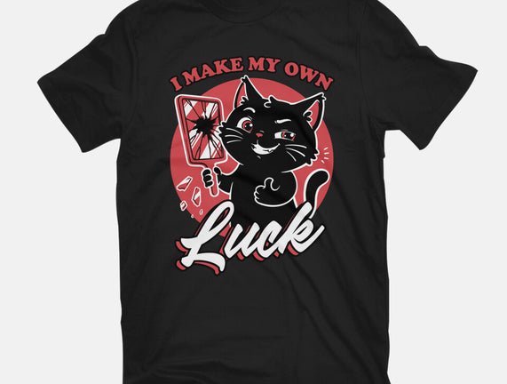 Black Cat Mirror Luck