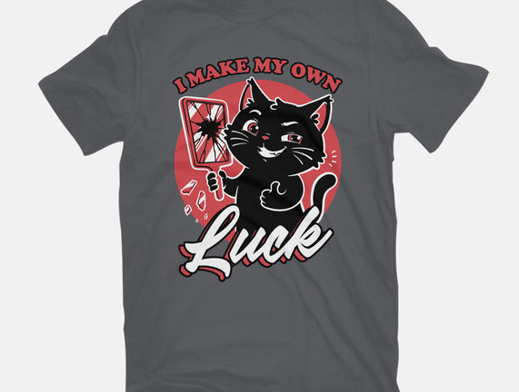 Black Cat Mirror Luck