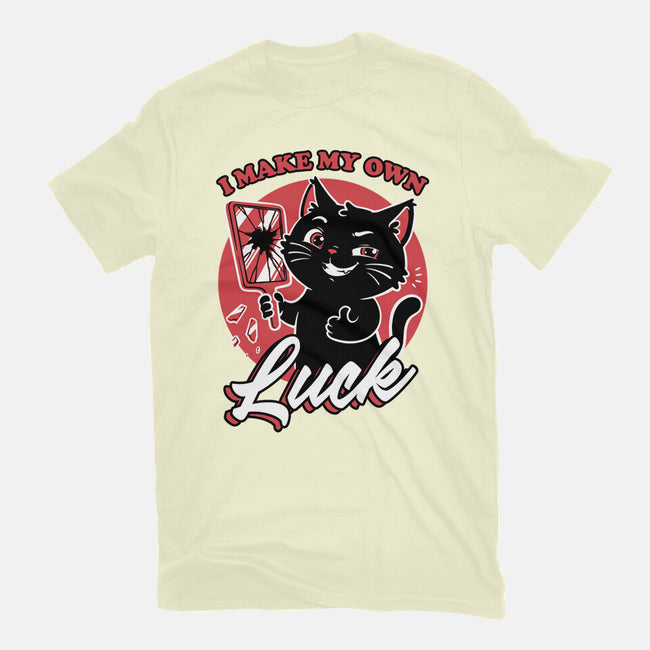 Black Cat Mirror Luck-Mens-Premium-Tee-Studio Mootant