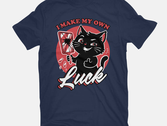 Black Cat Mirror Luck