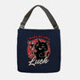 Black Cat Mirror Luck-None-Adjustable Tote-Bag-Studio Mootant