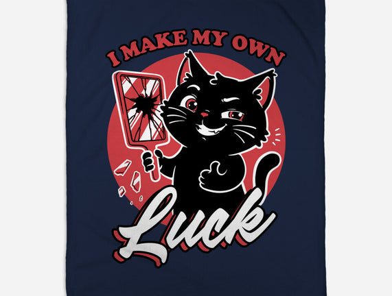 Black Cat Mirror Luck