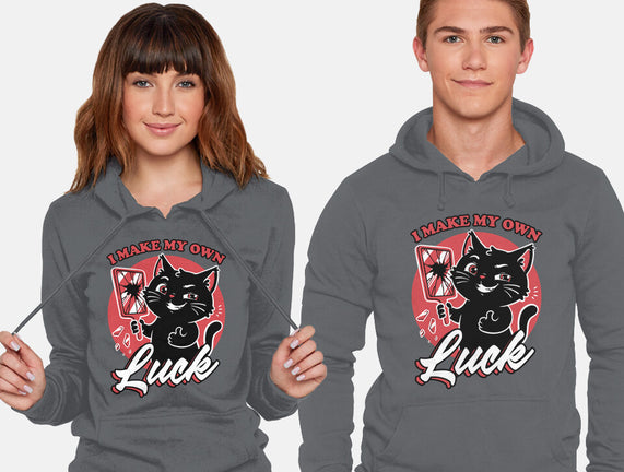 Black Cat Mirror Luck