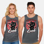 Black Cat Mirror Luck-Unisex-Basic-Tank-Studio Mootant