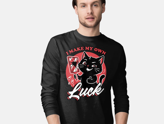 Black Cat Mirror Luck