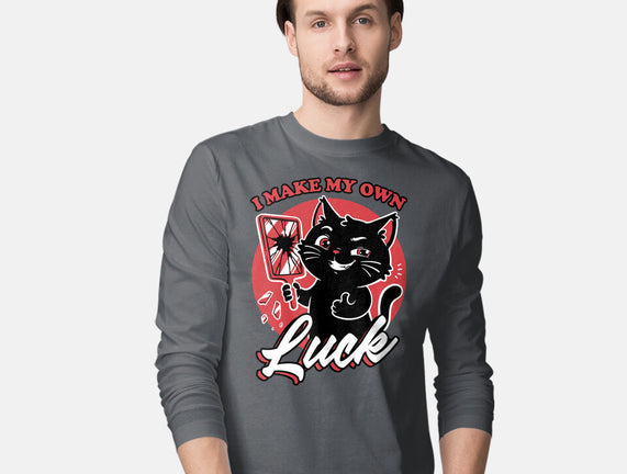 Black Cat Mirror Luck
