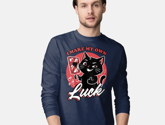 Black Cat Mirror Luck