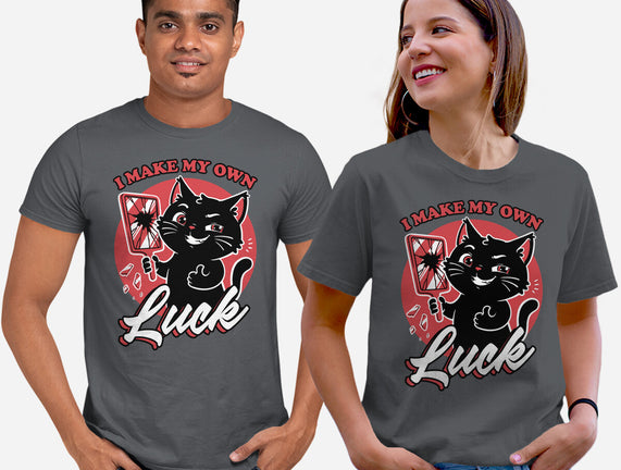Black Cat Mirror Luck