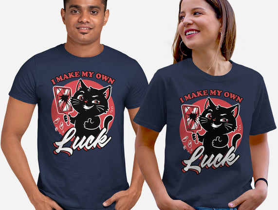 Black Cat Mirror Luck