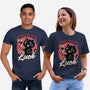 Black Cat Mirror Luck-Unisex-Basic-Tee-Studio Mootant