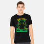 Bad Luck Who Cares-Mens-Heavyweight-Tee-TechraNova