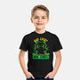 Bad Luck Who Cares-Youth-Basic-Tee-TechraNova