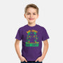 Bad Luck Who Cares-Youth-Basic-Tee-TechraNova
