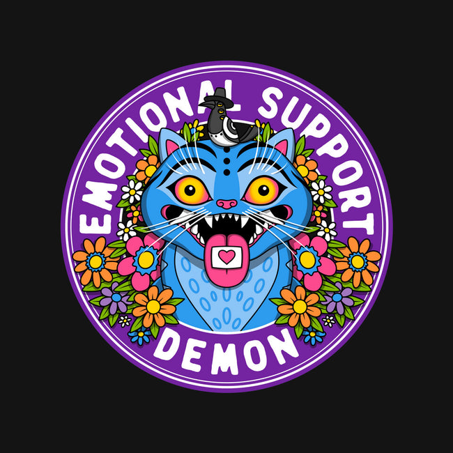 My Emotional Support Demon-Youth-Crew Neck-Sweatshirt-drbutler