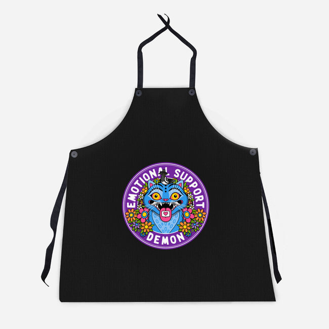 My Emotional Support Demon-Unisex-Kitchen-Apron-drbutler