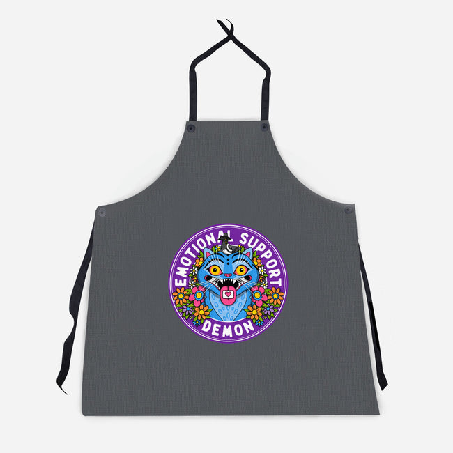 My Emotional Support Demon-Unisex-Kitchen-Apron-drbutler