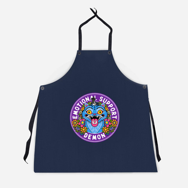My Emotional Support Demon-Unisex-Kitchen-Apron-drbutler