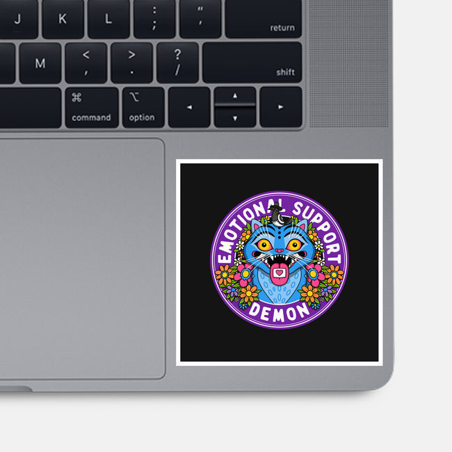 My Emotional Support Demon-None-Glossy-Sticker-drbutler