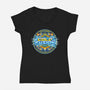 Cold Fusion Beer-Womens-V-Neck-Tee-drbutler
