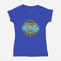 Cold Fusion Beer-Womens-V-Neck-Tee-drbutler