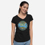 Cold Fusion Beer-Womens-V-Neck-Tee-drbutler