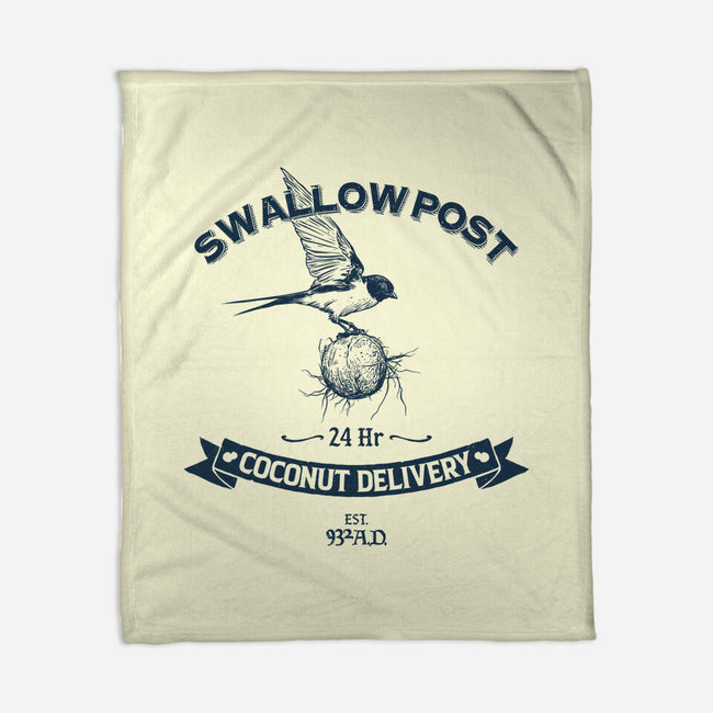 Swallow Post-None-Fleece-Blanket-drbutler