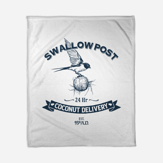 Swallow Post-None-Fleece-Blanket-drbutler