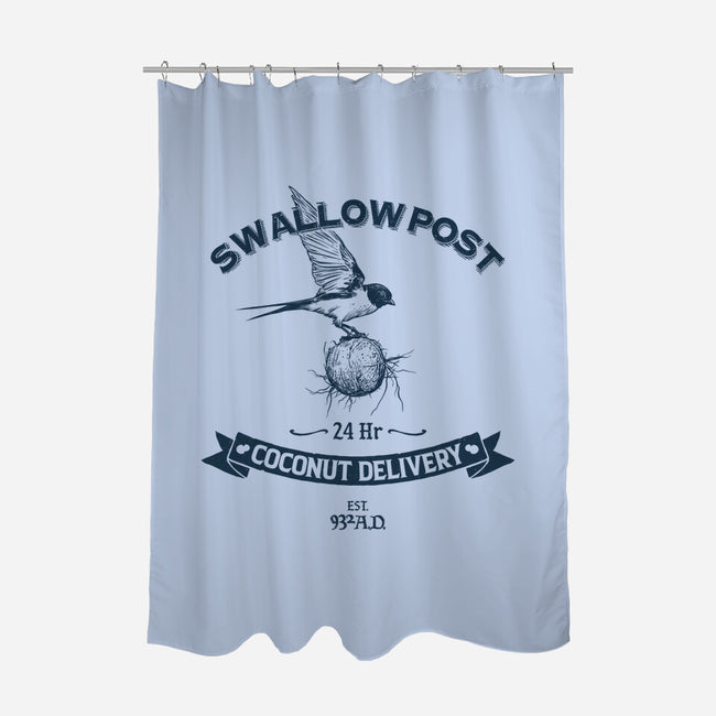 Swallow Post-None-Polyester-Shower Curtain-drbutler