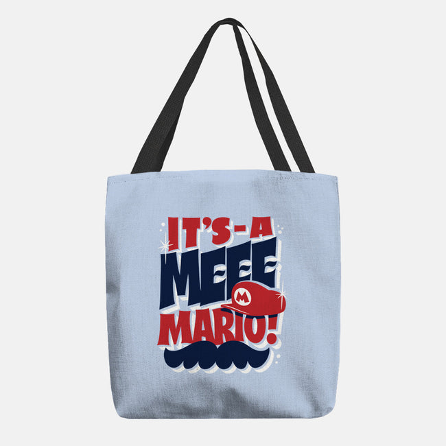 It's-A Meee-None-Basic Tote-Bag-Wheels