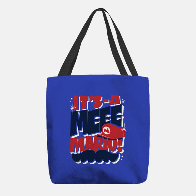 It's-A Meee-None-Basic Tote-Bag-Wheels