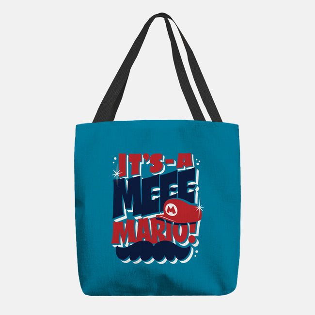 It's-A Meee-None-Basic Tote-Bag-Wheels