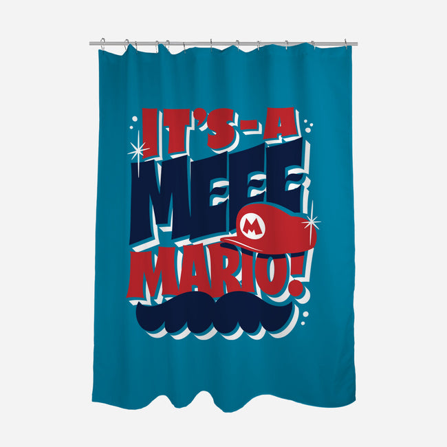 It's-A Meee-None-Polyester-Shower Curtain-Wheels