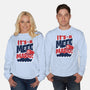 It's-A Meee-Unisex-Crew Neck-Sweatshirt-Wheels