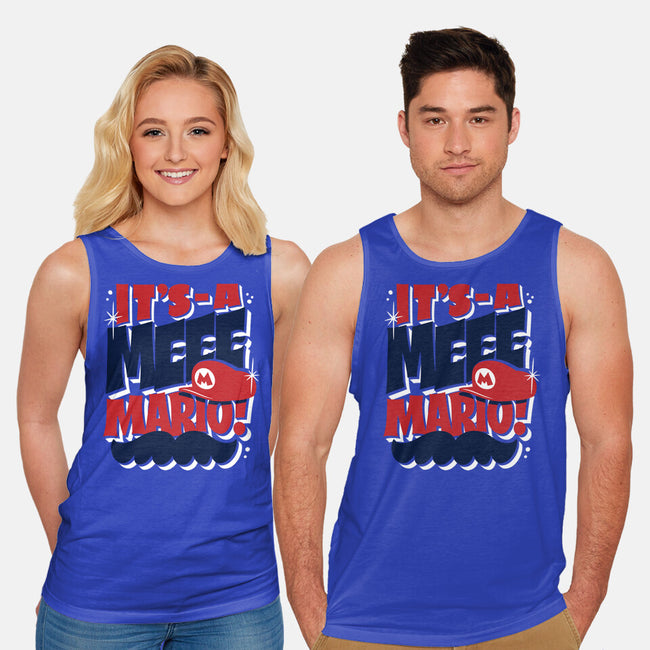 It's-A Meee-Unisex-Basic-Tank-Wheels