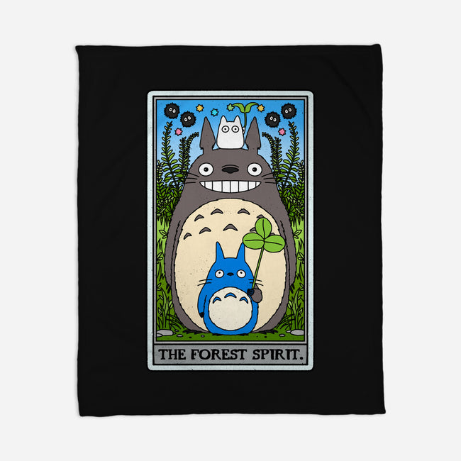 The Forest Spirit Tarot-None-Fleece-Blanket-drbutler