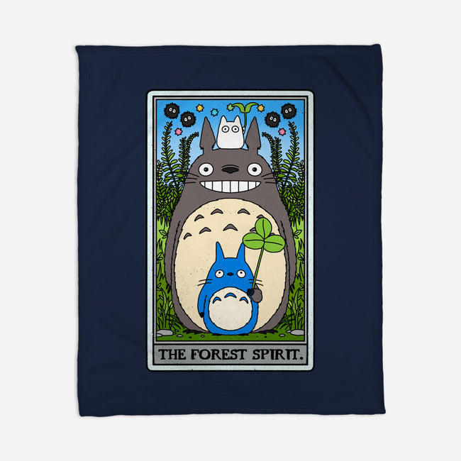 The Forest Spirit Tarot-None-Fleece-Blanket-drbutler