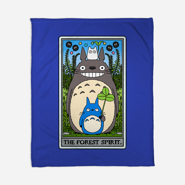 The Forest Spirit Tarot-None-Fleece-Blanket-drbutler