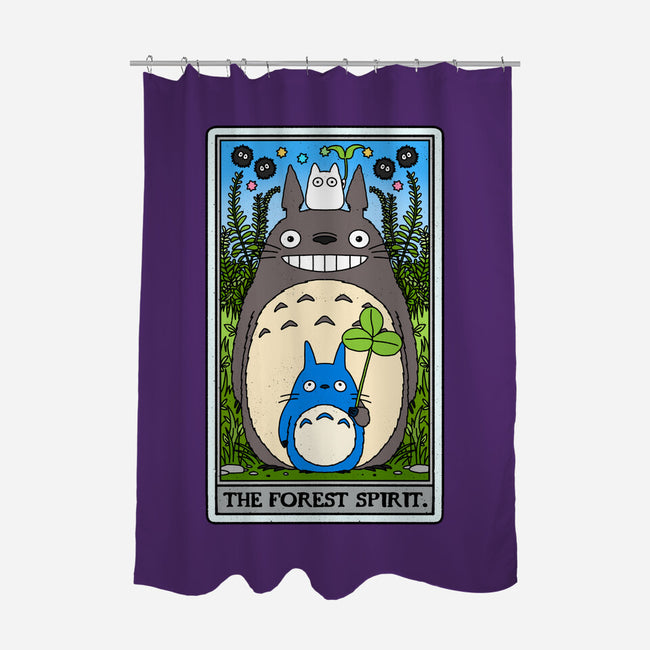 The Forest Spirit Tarot-None-Polyester-Shower Curtain-drbutler