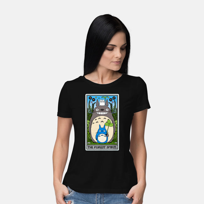 The Forest Spirit Tarot-Womens-Basic-Tee-drbutler