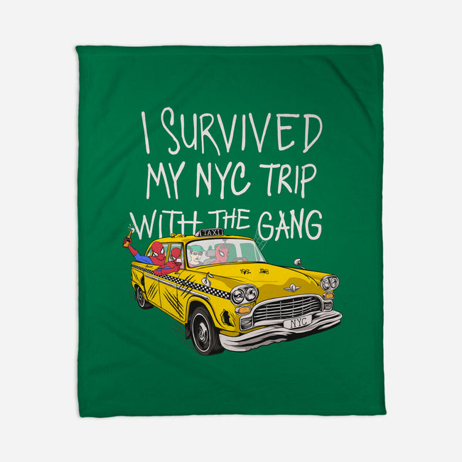 Spider Perks-None-Fleece-Blanket-alfbocreative