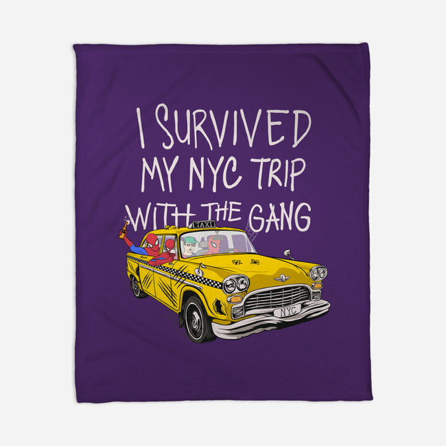 Spider Perks-None-Fleece-Blanket-alfbocreative