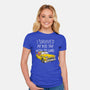 Spider Perks-Womens-Fitted-Tee-alfbocreative