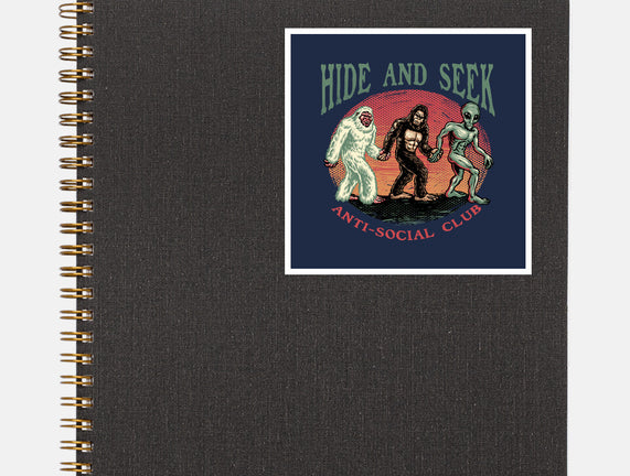 Hide And Seek Anti Social Club